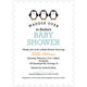 Three Penguin Waddle Over Shower Invitations Image 6 of 6